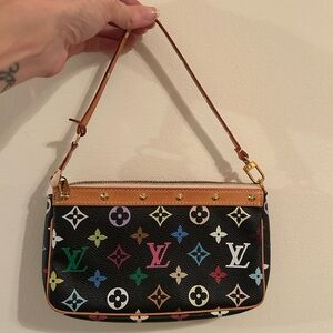 Louis Vuitton multi logo Pouchette